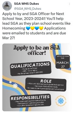SGA application deadline